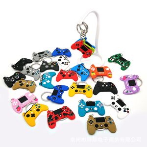 Porte-clés accessoires PVC gamepad porte-clés pour hommes designer pendentif sac à dos suspendu décoration gamepad dessin animé anime porte-clés