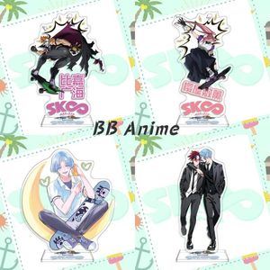 Porte-clés Anime Figure SK8 The Infinity Acrylique Support Modèle Plaque Décor De Bureau MIYA REKI Fleur De Cerisier Langa JOE BL Fille Cosplay GiftKeych