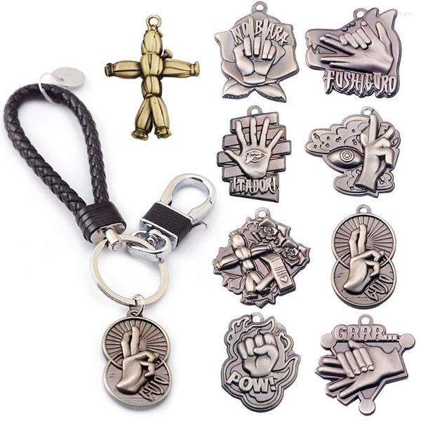 Porte-clés Anime Jujutsu Kaisen Cosplay Porte-clés Gojo Satoru Itadori Yuji Zenin Maki Lance Couteau Maudit Doigt Porte-clés Bijoux Accessoires