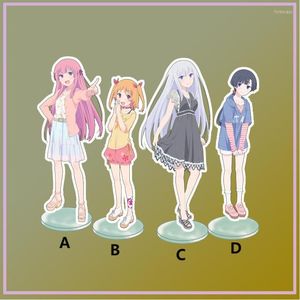 Porte-clés Anime Stand Oreshura Natsukawa Masuzu Fuyuumi Ai Harusaki Chiwa Akishino Himeka Figure Affichage Décoration De Bureau