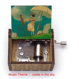 Portachiavi Anime The Wind Rises Love Music Box per inviare partner piccolo regalo compleanno fai da te giocattoli per ragazzi e ragazze