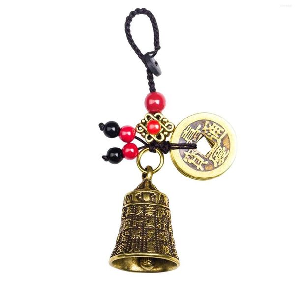 Porte-clés Antique Bell Pendentifs Lucky Présent Porte-clés pour téléphone portable Salon Voitures