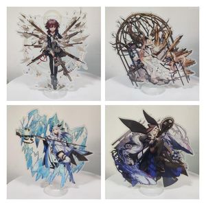 Keychains Arknights karaktermodel dubbelzijdige high-definition acryl stands voortreffelijk bureau decor rekwisieten anime fans geschenken