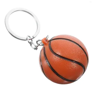Porte-clés de basket-ball, porte-clés créatif, ornement suspendu pour sac, Souvenir de fan de jeu de balle (Surface lisse de basket-ball)