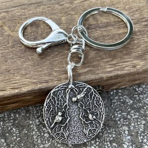 Keychains Birds on Tree Ketchain mignon Jolie oiseaux Course accessoires vintage pour femme