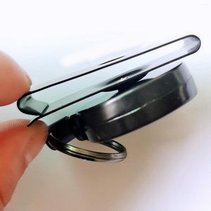 Porte-clés Noir Porte-clés Pull Keyring 60cm Avec Clip Ceinture Force De Traction Forte Et Durable Facile À Enfiler