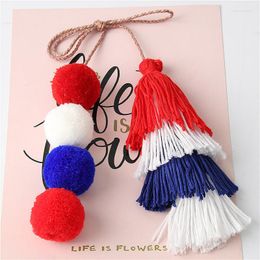 Llaveros Bolso de mujer bohemio Paquete Colgante Adorno Borla Llavero Coche Decoraciones para niños Venta de siete colores Seleccionar