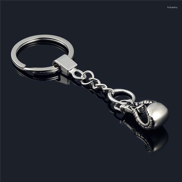 Porte-clés gant de boxe, Design Cool en métal, anneau de voiture, sac, pendentif, cadeau S160