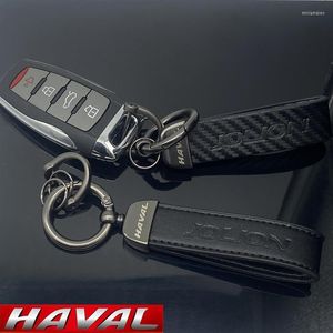 Keychains auto accessoires sleutelhanger sleutelhangers sleutelhanger heren sleutelhanging voor haval jolion h6 f7x h2 h3 h5 h7 h8 h9 m4 miri22