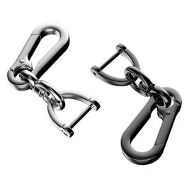 Keychains Auto Keychain Simple Strong Carabiner Shape Climbing Hook Key Chain Rings Gift Auto Interior