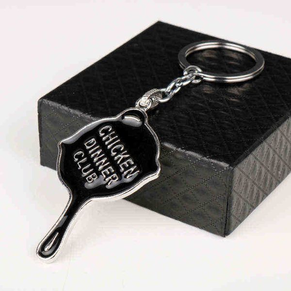 Porte-clés Classique Jeu Périphérique Casserole Porte-clés Tendance PUBG Sac Pendentif Accessoires Créativité Porte-clés Bijoux Cadeau T220909