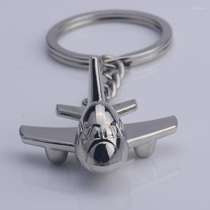 Sleutelhangers Klassieke metalen mini-vliegtuigsleutelhanger Autosleutelhanger Ring Kerstmis en geliefdendagcadeau voor mannen en vrouwen
