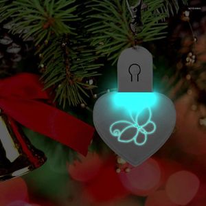 Porte-clés en acrylique transparent par sublimation, porte-clés vierge avec lumière LED, parfait pour l'artisanat et les décorations de Noël, 40 go