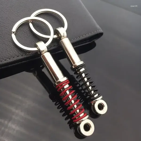 Porte-clés Accessoires pratiques de modification de voiture Absorbeurs Porte-clés Pistons Cadeau personnalisé Résistance à l'oxydation à la corrosion unique