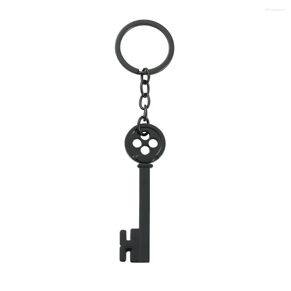 Keychains Coraline La porte secrète Classic Anime Movie Key Pendant Kelechain For Women Men Kids Fans Fans Keys Holder Collection