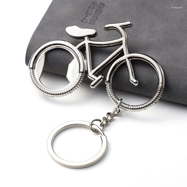 Porte-clés Creative Vélo Porte-clés Décapsuleur Cadeau Pour Hommes Bière Bouchon De Vin Remover Voiture Porte-clés De Mariage Fête Cuisine Fournitures Bar Outil