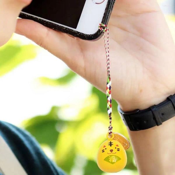Keychains Creative Mobile Phone Pendant sac pendent alliage alliage femme clés de la chaîne de clés chinois Zodiac Car Style