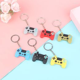 Keychains Creative Personality Simulation Game Keychain Ring Hanger paar Key Chain Machine Car Bag Charm Miri22