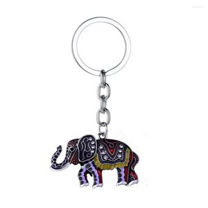 Porte-clés Cristal Éléphant Charmes Porte-clés Animaux Porte-clés Femmes Filles Ami Soeur Porte-clés Cadeaux Pour Femme Dames Titulaire Bijoux