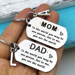 Porte-clés papa/maman, cadeau de fils et fille, porte-clés père/mère, bijoux pour papa/maman, fête des pères/mères