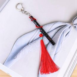 Keychains Dao Zu Shi Flute Keychain Metal Tassel Chen Qing Ling Wei Wu Xian The Untamed Fred22