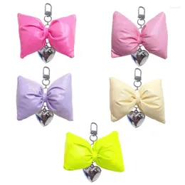 Keychains E0BF Bowknot Bag Decoratie Multifunctionele sleutelhanger Sweet Charm Pendant geschikt voor speciale gelegenheden