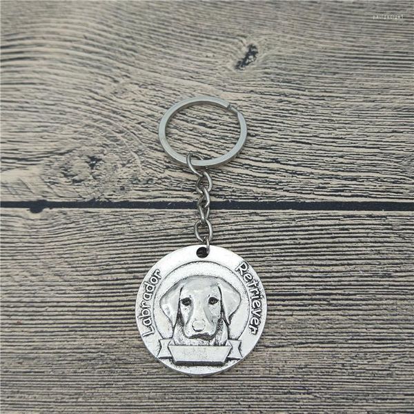 Porte-clés Elfin Vintage Retro Labrador Retriever Porte-clés Haute Qualité Pendentif Femmes Chien Bijoux