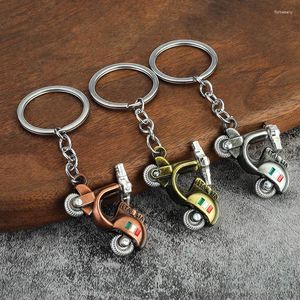 Porte-clés mode hommes Cool métal moto pendentif alliage porte-clés voiture porte-clés chaîne cadeau