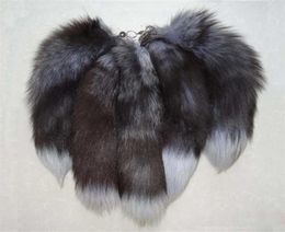 Keychains fatpig femmes039s Charme Fox Tail Fox Keychain Long Fox Fur Fairy Sac à main Prinket Pendants Sacs à fourrure G221028415455