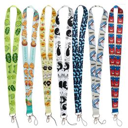 Keychains Fi53 Couche de corde animale mignonne Longe de touche pour les élèves pour les étudiants