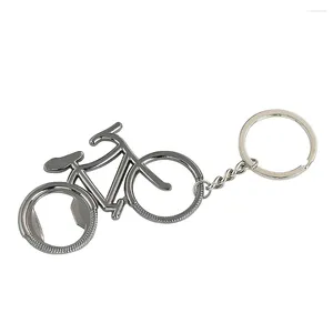 Llaveros Bicicleta divertida Bicicleta Aleación de zinc Colgante Llaveros Encanto Multifunción Abridor de botellas Bar Pro Camarero Amigo Gadgets Llavero Joyería