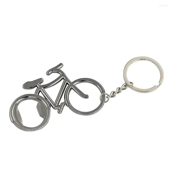 Porte-clés drôle vélo vélo en alliage de zinc pendentif porte-clés charme multifonction décapsuleur bar pro serveur ami gadgets porte-clés bijoux