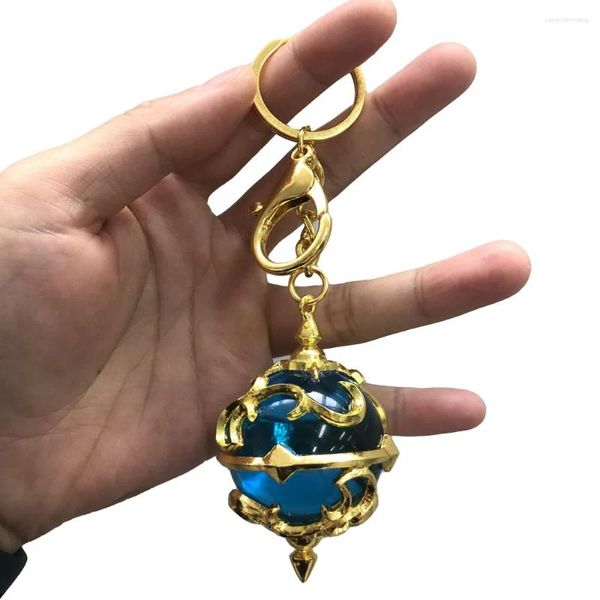 Keychains Game Palworld Catch Ball Keychain Cosplay Migne Metal Pendant Pendant Holder Sacs