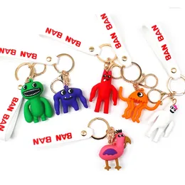 Porte-clés Garten de Banban Porte-clés Jeu Porte-clés Accessoires Drôle Poupée Garçons Cartable Pendentif Voiture Porte-clés Enfants Cadeaux De Fête D'anniversaire