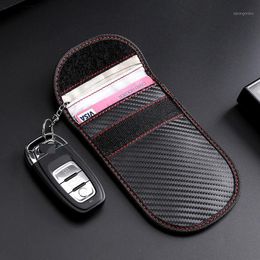 Porte-clés porte-clés en cuir véritable organisateur portefeuille voiture Automobie porte-clés hommes femmes femme de ménage clés Bag1