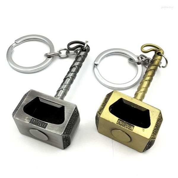 Porte-clés marteau ouvre-bière porte-clés bouclier porte-clés porte-clés pour hommes voiture bijoux cadeaux