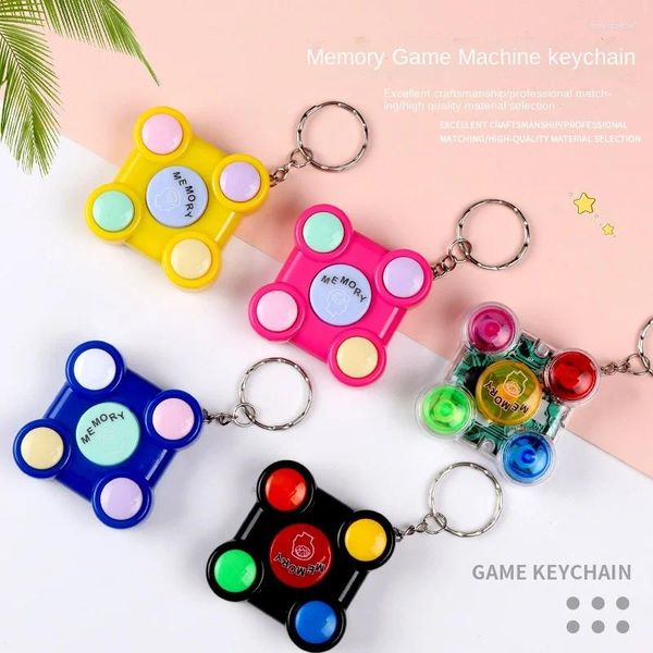Keychains Cube Memory Training Game Game Machine Creative Flash Effect Children Interactive Intelligence Toys