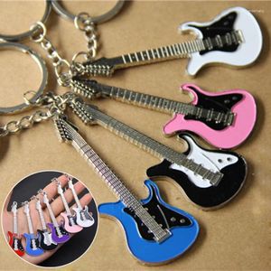 Keychains HARAJUKU Y2K GUITARE CLÉ CLÉ POUR FEMMES FIRS