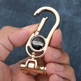 Llaveros Llavero de cintura de metal simple de alto nivel Unisex Unlost Durable Auto Key Holder Desmontable Classic Keyring 4S Shop Promo Gift