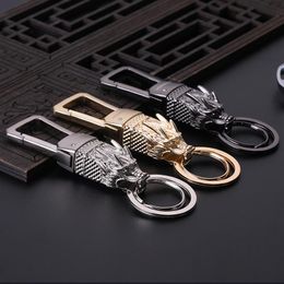 Sleutelhangers Eerlijke Luxe Sleutelhanger Mannen Vrouwen Auto Sleutelhanger Voor Ring Houder Sieraden Lederen Touw Tas Hanger Vaderdag Gift264T