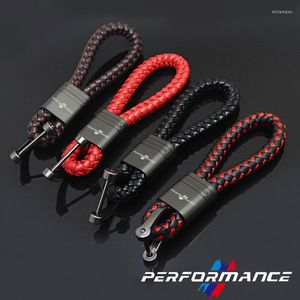 Keychains JDM Keychain -ringen voor autosleutels M Power Performance M3 M5 X1 X3 X5 X6 E46 E39 E36 Auto -accessoires MIRI22