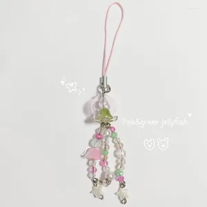 Keychains Jellyfish Star Pendant Phone Phone Chain mignon