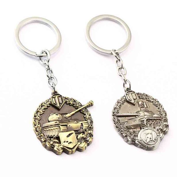 Porte-clés Porte-clés, médaille tank world, cadeau, souvenir, bijoux, ys11609