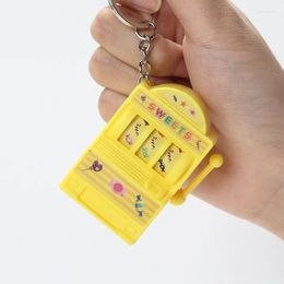 Keychains Keychain Arcade Mini Fruit Educational Toy Coin Opperated Games Key Ring Chains