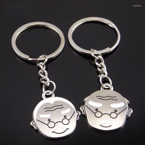 Llaveros Llavero Pareja Personalizable Moda Metal Últimos regalos Amor Eternidad Estilo gótico Pares Aleación de zinc