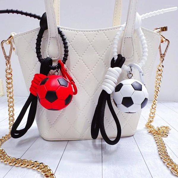 Porte-clés Football pour le cadeau du sportif préféré, porte-clés de voiture, pendentif de balle de Golf de basket-ball