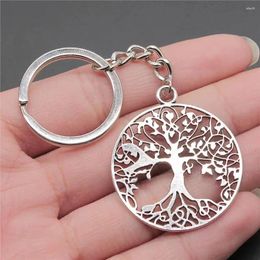 Keychains Keychain Tree Jewelry Pendant of Life Graphic Grows pour la famille ou les amis