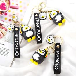 Keychains KPOP Store Koreaanse Pengsoo Silica Gel Key Chain Keyring Bag Accessoires