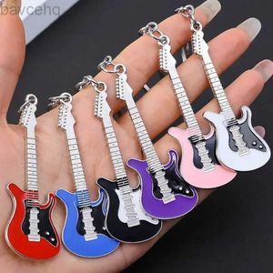 Keychains Lanyards 2023 Y2K Guitar Chain de guitare pour femmes Sweet Cool Trend Fashion Pendant Accessoires esthétiques vintage NOUVEAU D240417