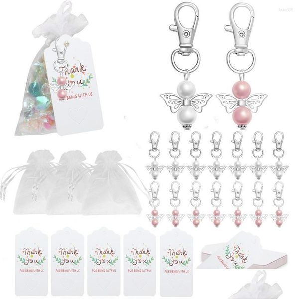 Llaveros Cordones 30 Unids Ángel Guardián Llavero Bebé Bautismo Ducha Boda Recuerdo Invitado Regalo Decoración Fiesta Navidad Decoración Dhmim